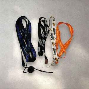 Vintage Lanyard Lot Goldfish Crackers Got Milk Fruity V8 Splash Walmart x Dasani